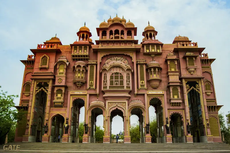 The ornate Patrika Gate in Jaipur