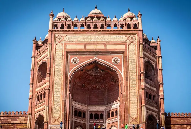 Buland Darwaza, the great gate of Fatehpur Sikri